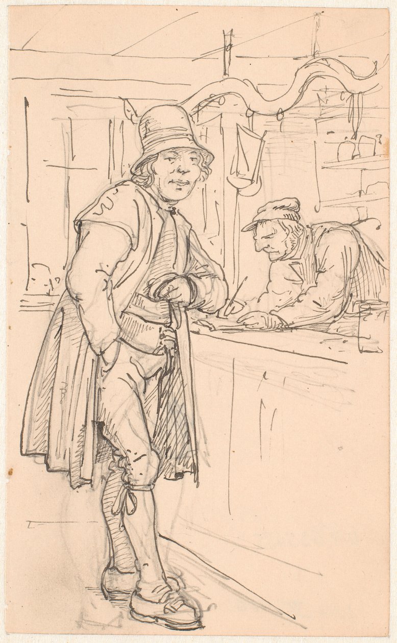 Swedish Farmer at the Merchant