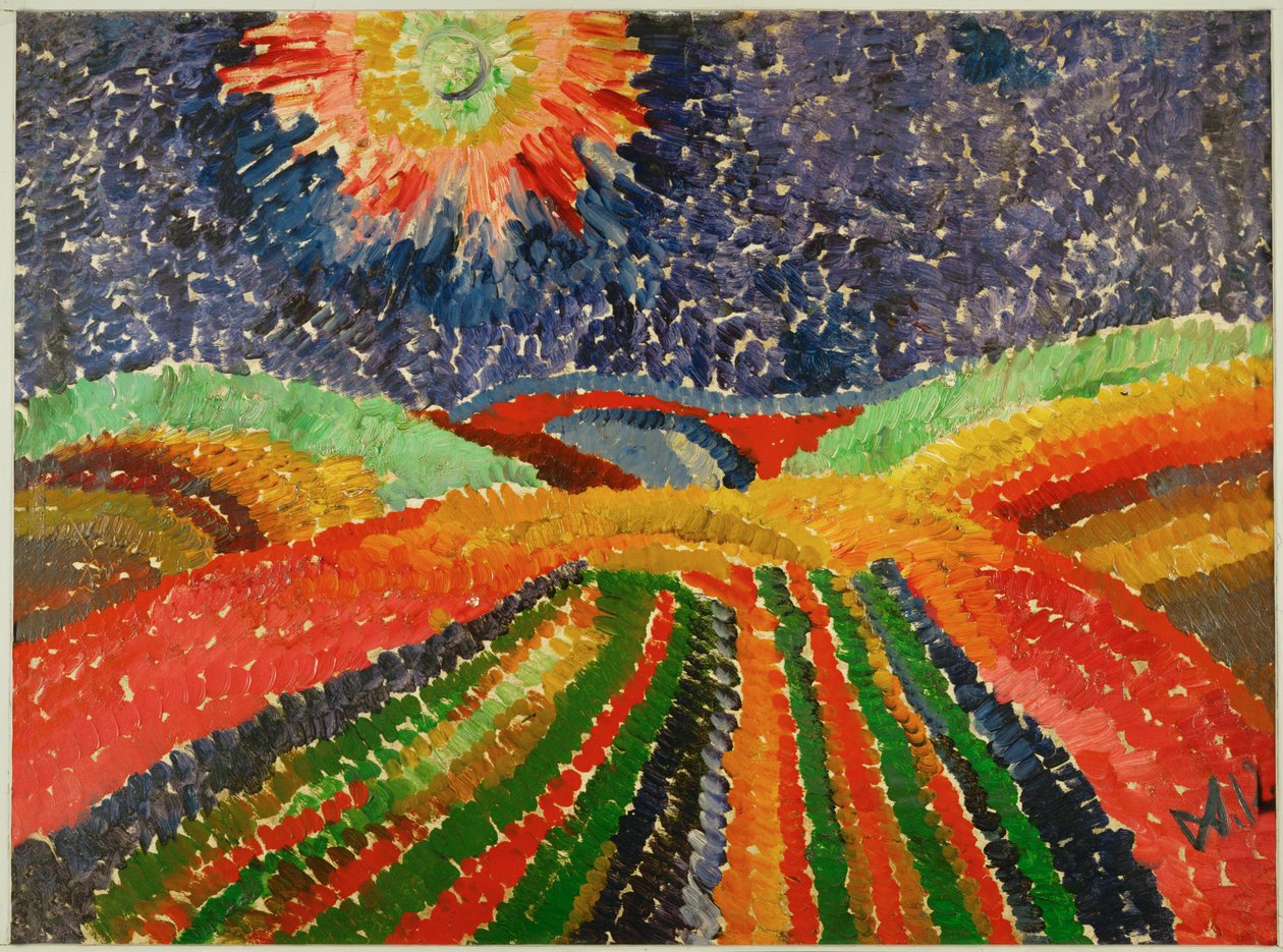 Path Across Fields by Wilhelm Morgner