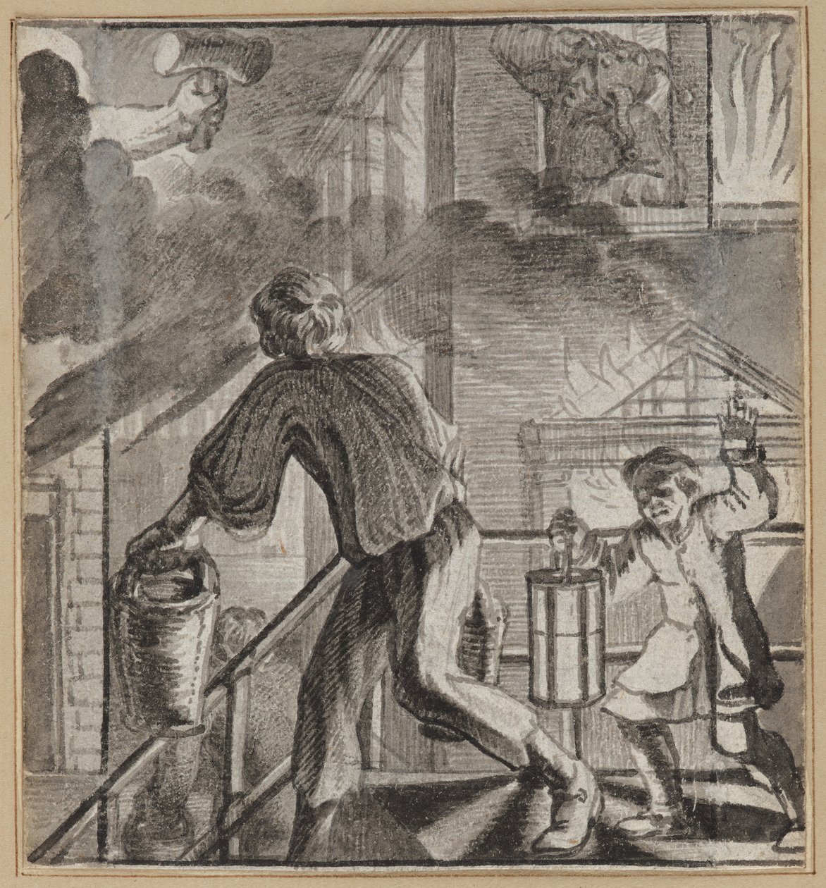 The Fool Taking Over In Happiness by Wilhelm Stettler
