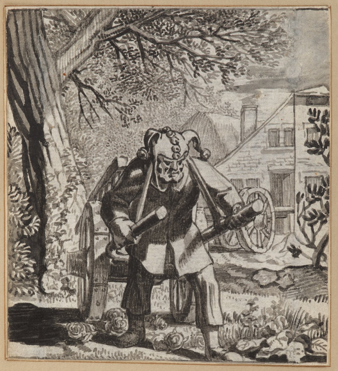 The Fool Who Trusts His Powers Too Much by Wilhelm Stettler