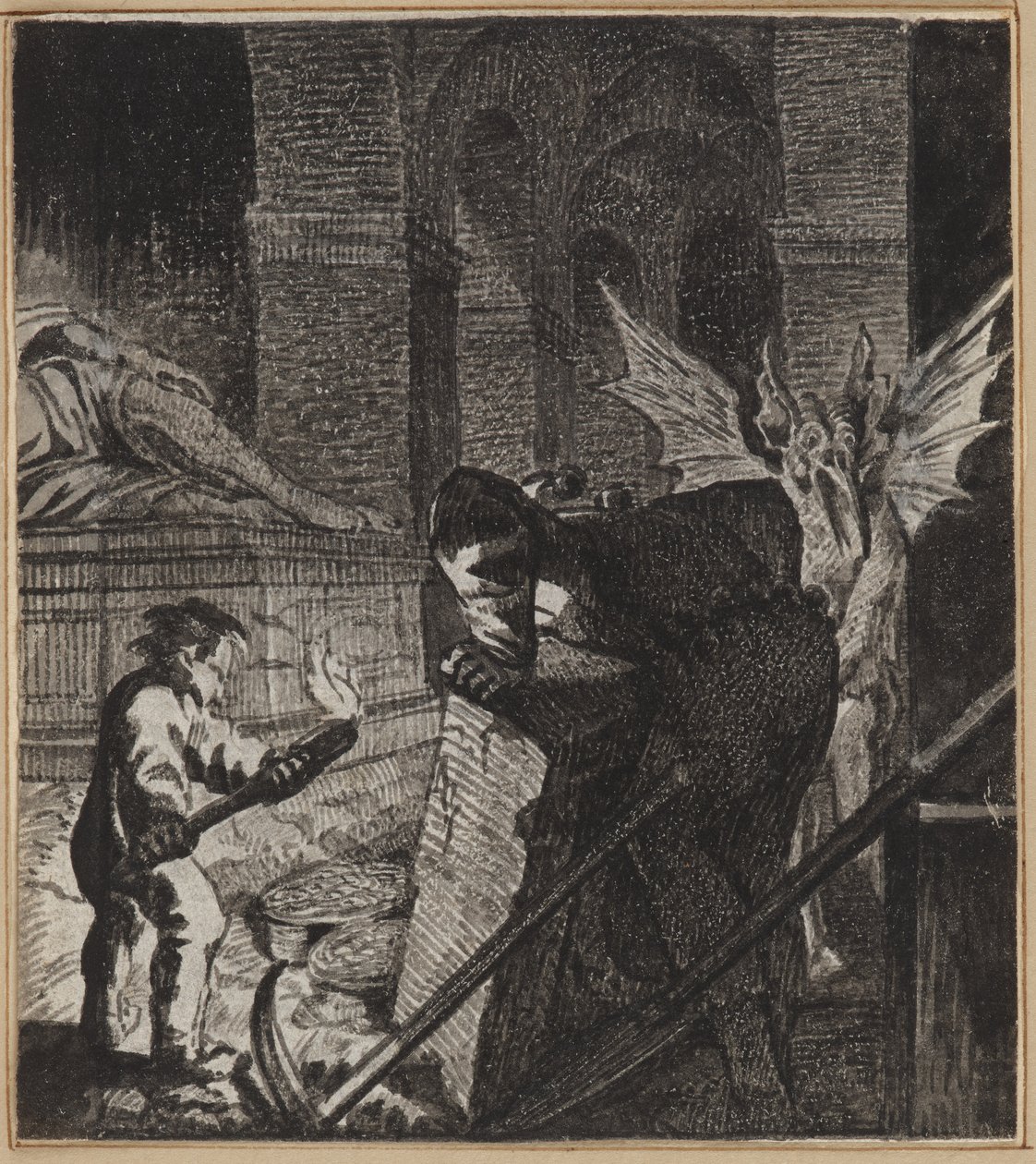 The Treasure-Seeking Fool by Wilhelm Stettler