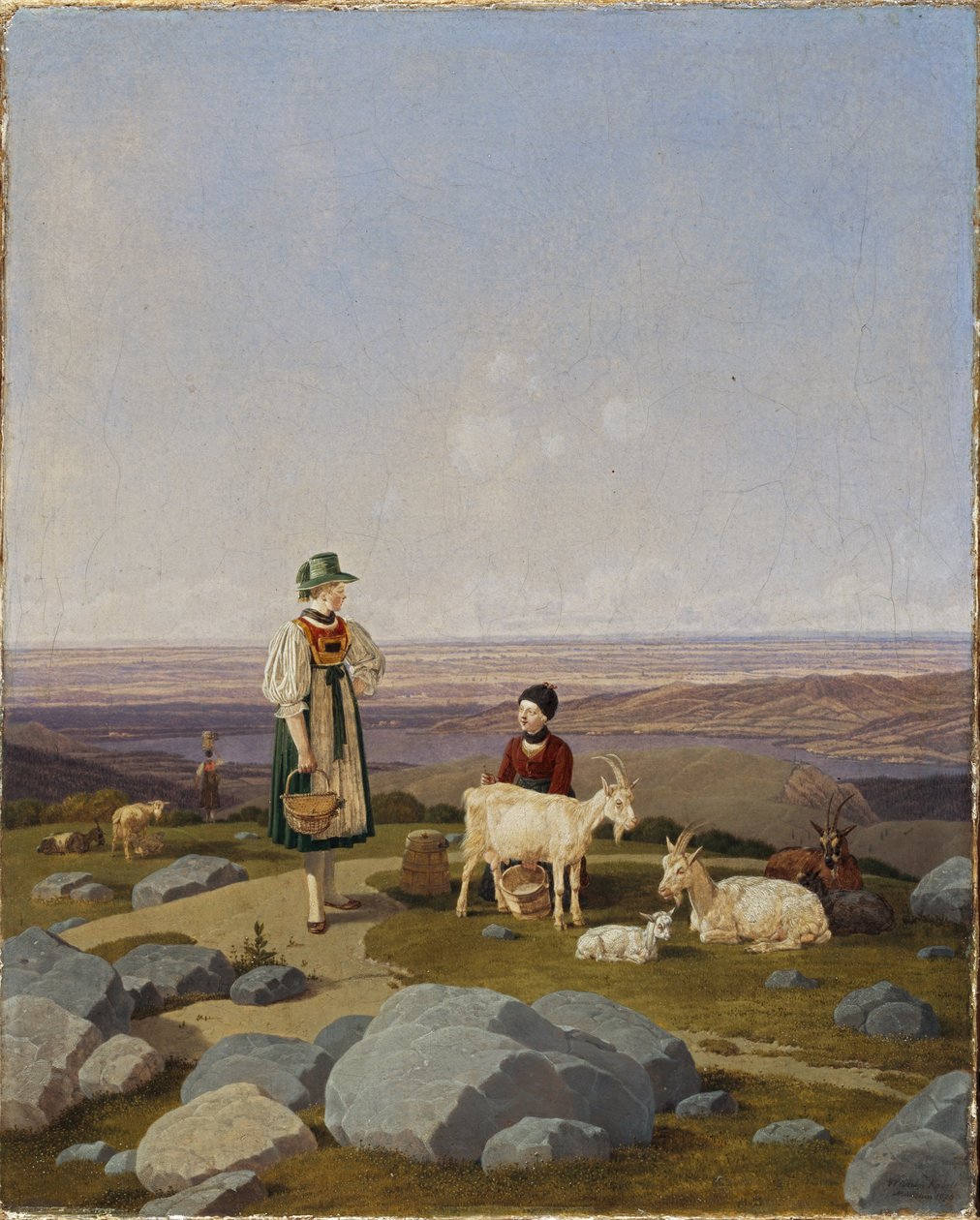 On the Geisalm by Wilhelm von Kobell