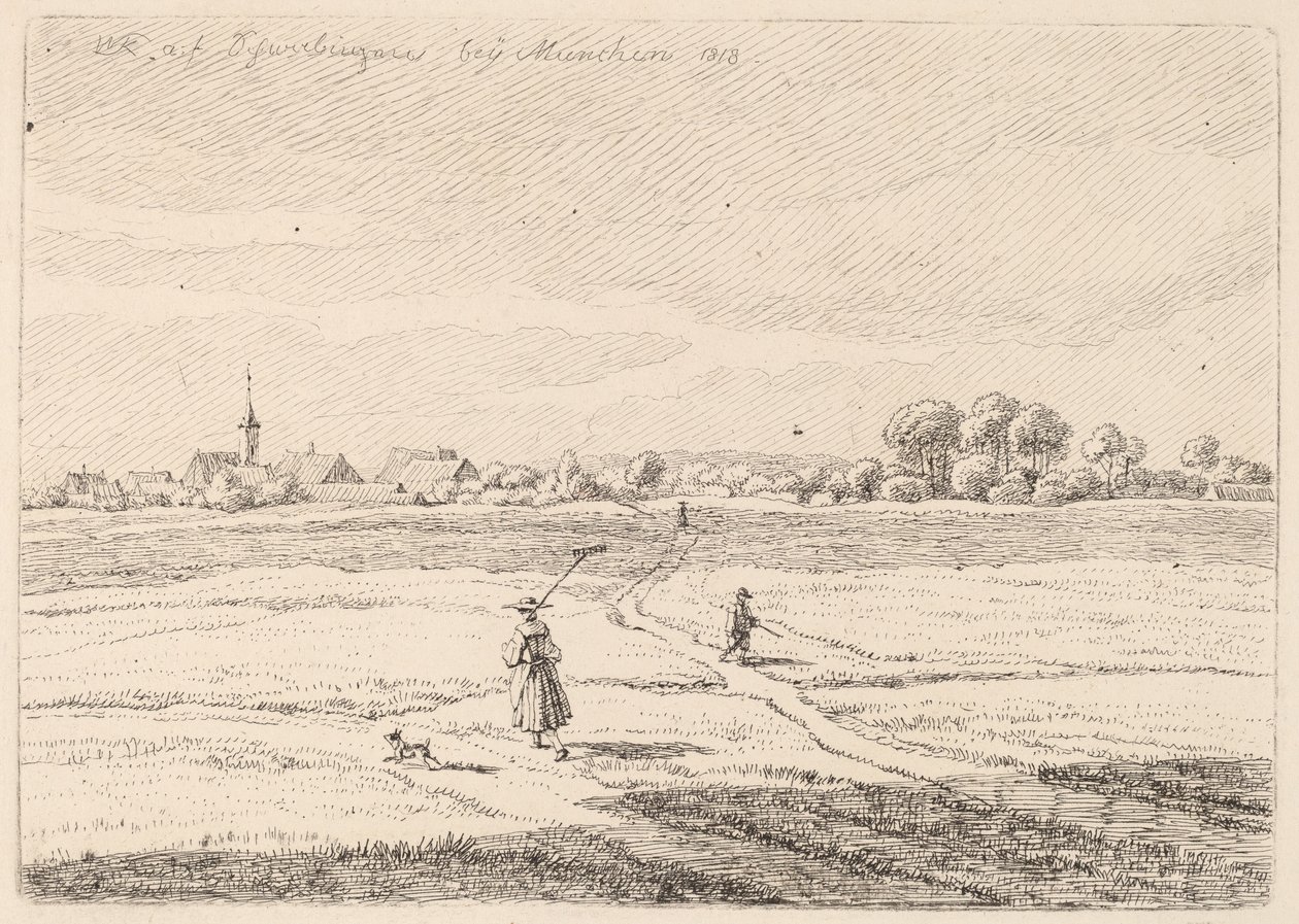 Schwabing by Wilhelm von Kobell