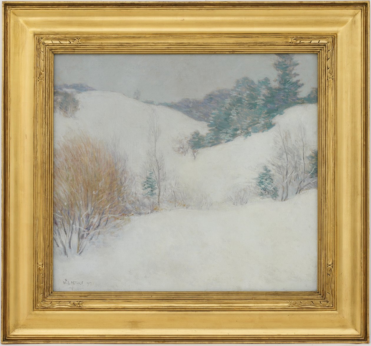 The White Pasture by Willard Leroy Metcalf