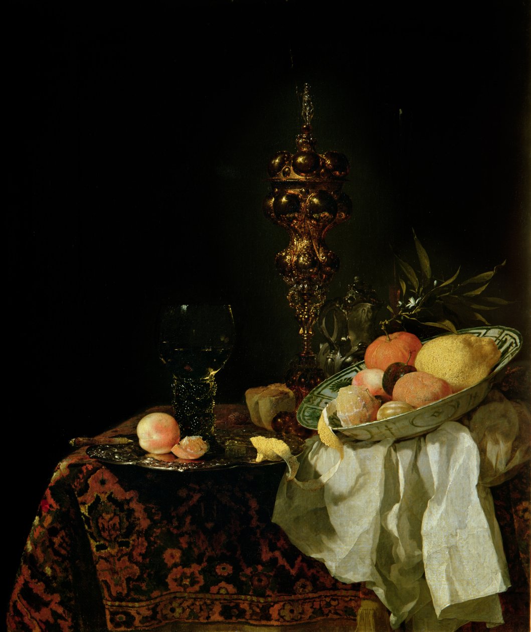 Dessert, 1653-54 by Willem Kalf