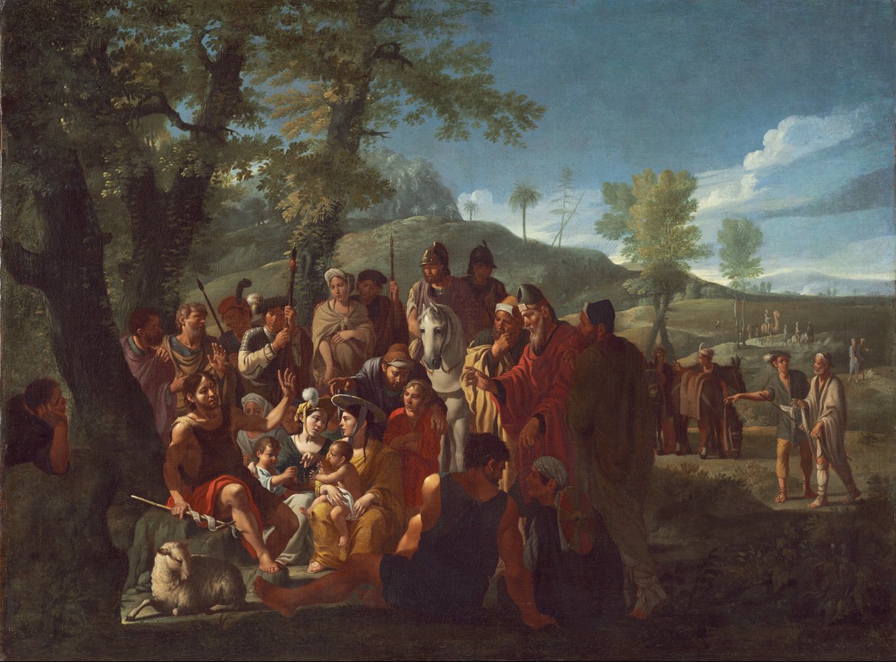 Saint John the Baptist Preaching, c.1665 by Willem Reuter