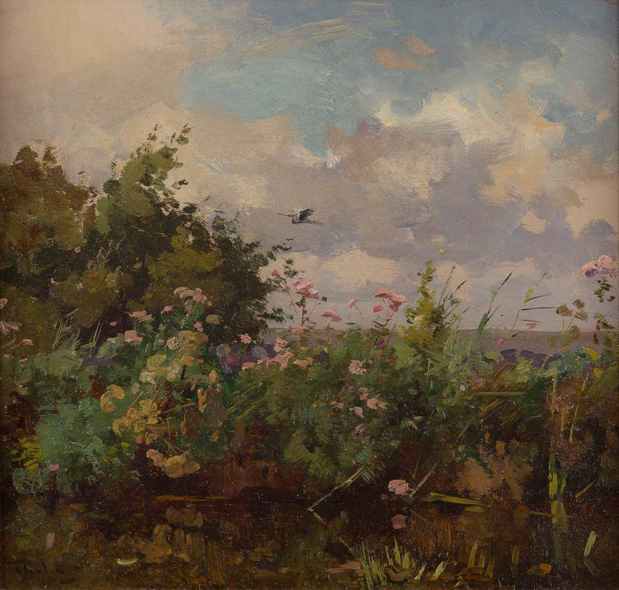 At the Edge of the Ditch by Willem Bastiaan Tholen