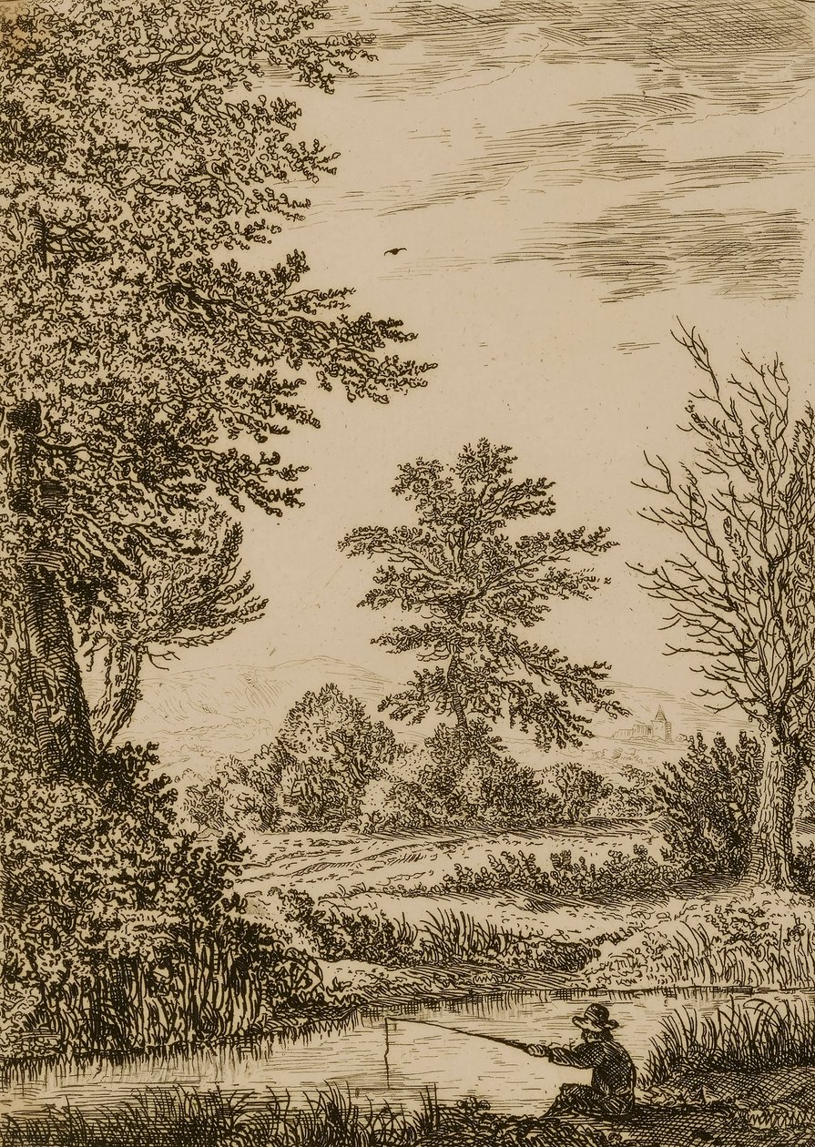 Landscape with Brook by Willem Bemmel