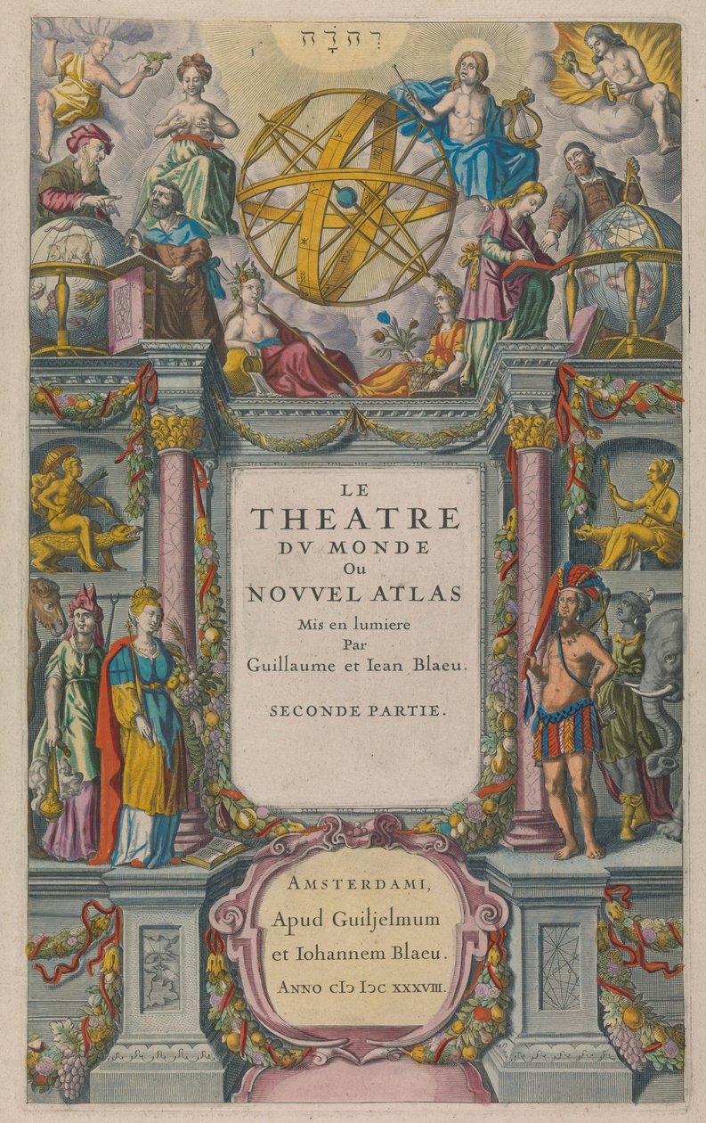 Le Theatre du Monde by Willem Blaeu