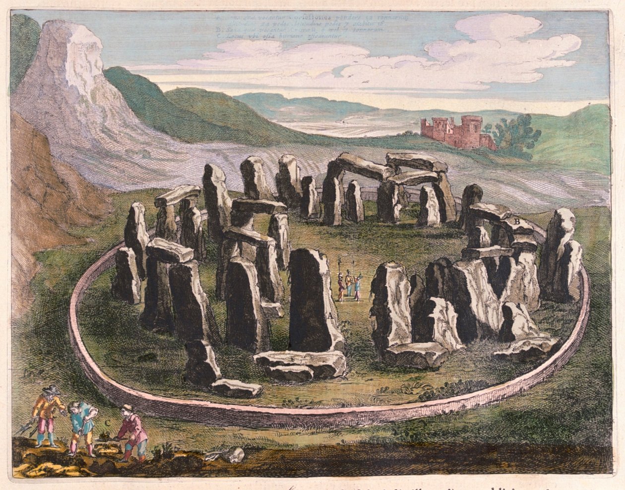 Stonehenge, in 