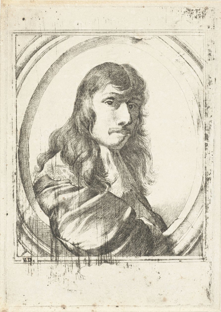 Self-Portrait of Nicolaes van Helt Stockade by Willem Cornelis van Dijk