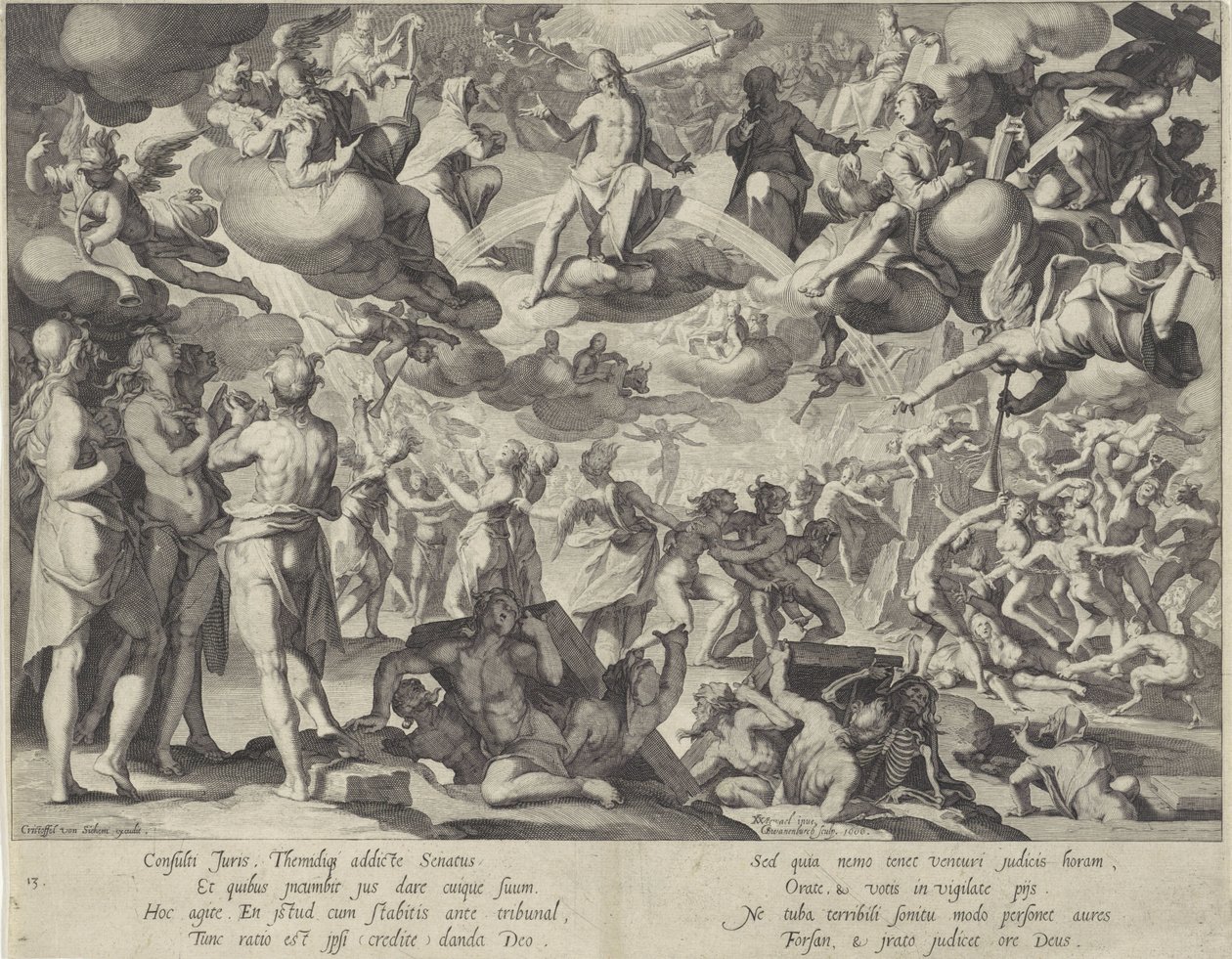 Last Judgment by Willem Isaacsz. van Swanenburg