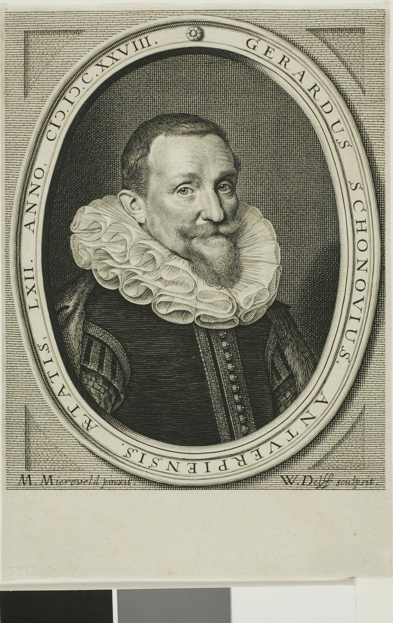 Gerard van Schoonhoven by Willem Jacobsz. Delff