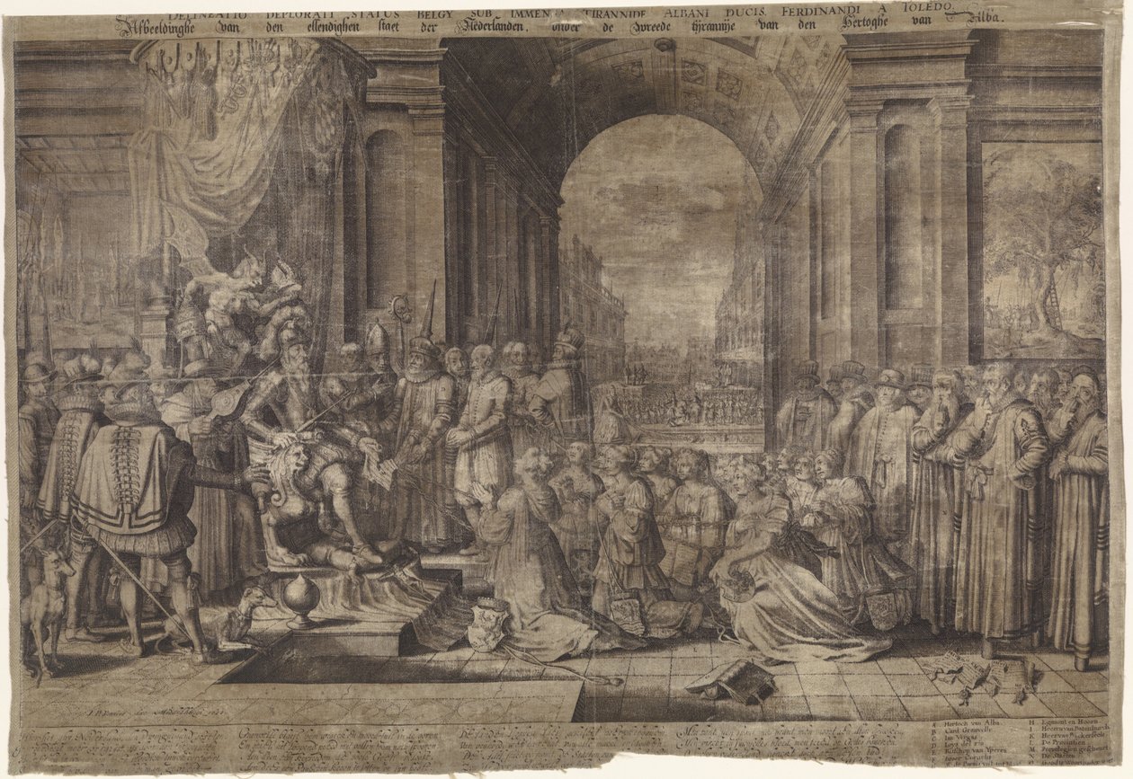 Tyranny of Alva by Willem Jacobsz Delff