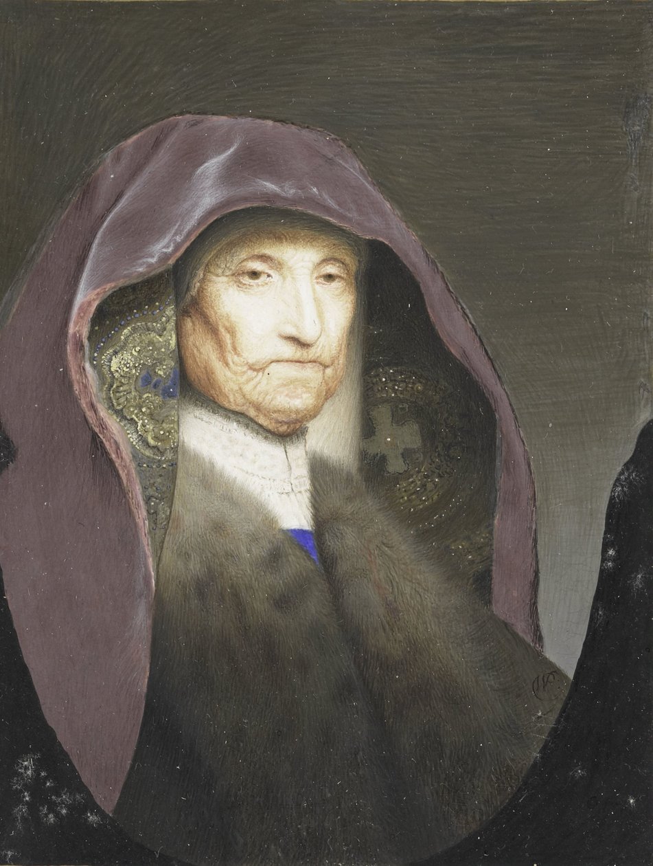 Portrait of an Old Woman, Supposedly Rembrandt