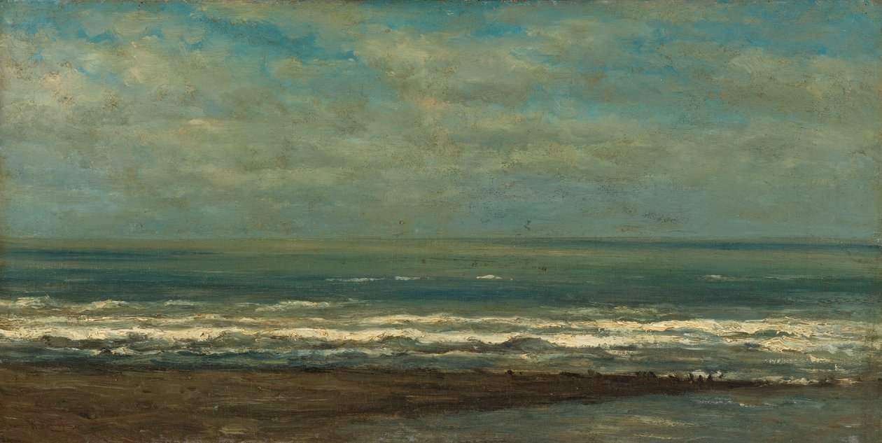 Seascape near Heijst by Willem Roelofs