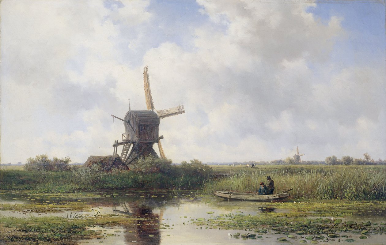 The Gein River by Willem Roelofs
