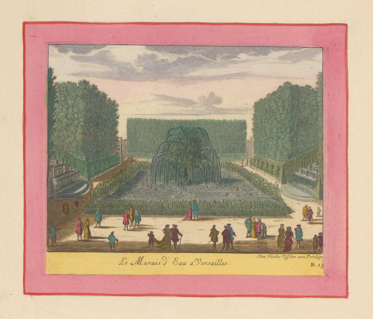 Water Marsh in the Gardens of Versailles by Willem Swidde