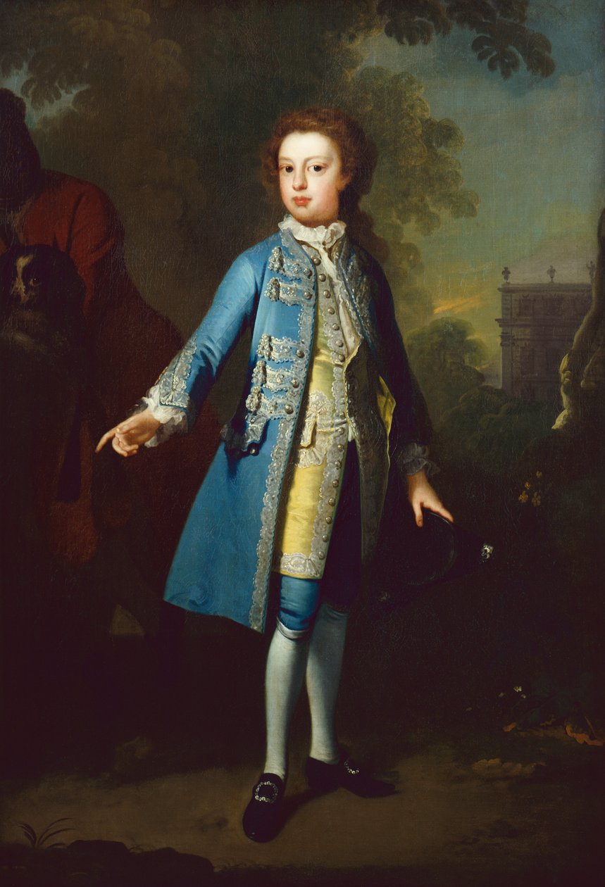 Portrait of the 3rd Duke of Chandos as a Boy by Willem Verelst