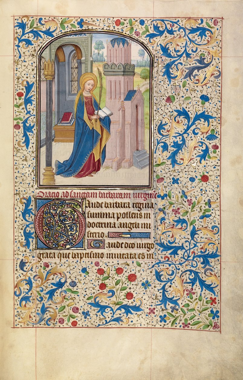 Saint Barbara by Willem Vrelant