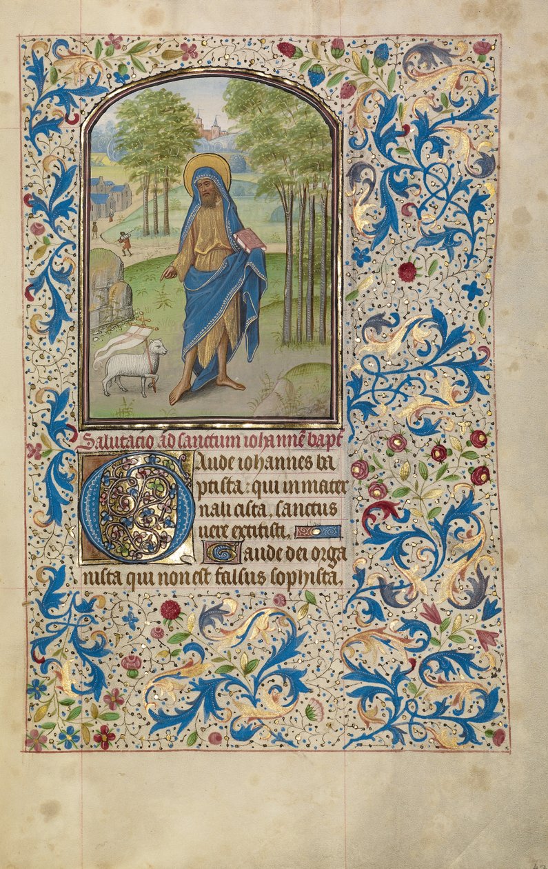 Saint John the Baptist by Willem Vrelant