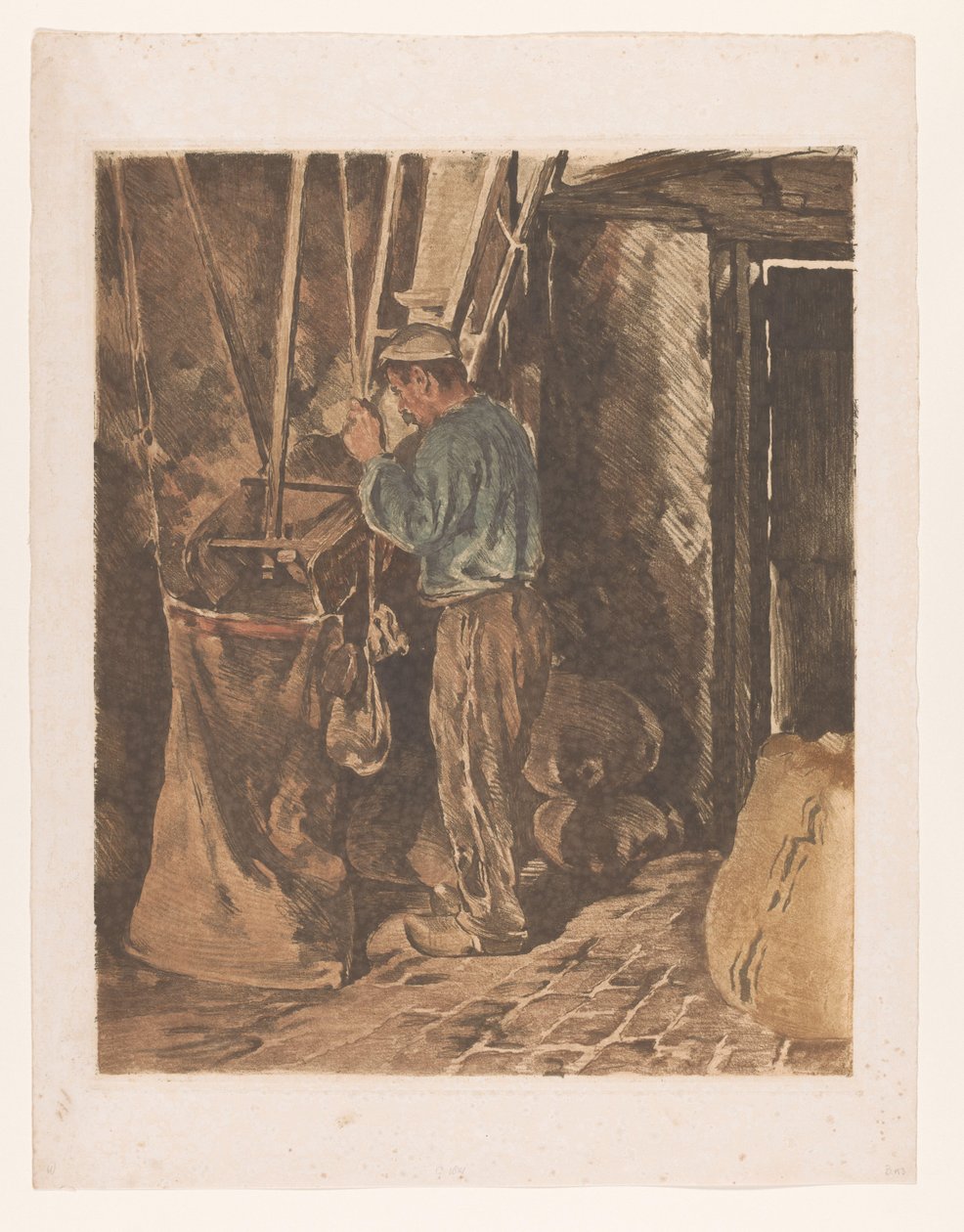 Miller with a Sack of Flour by Willem Arnoldus Witsen
