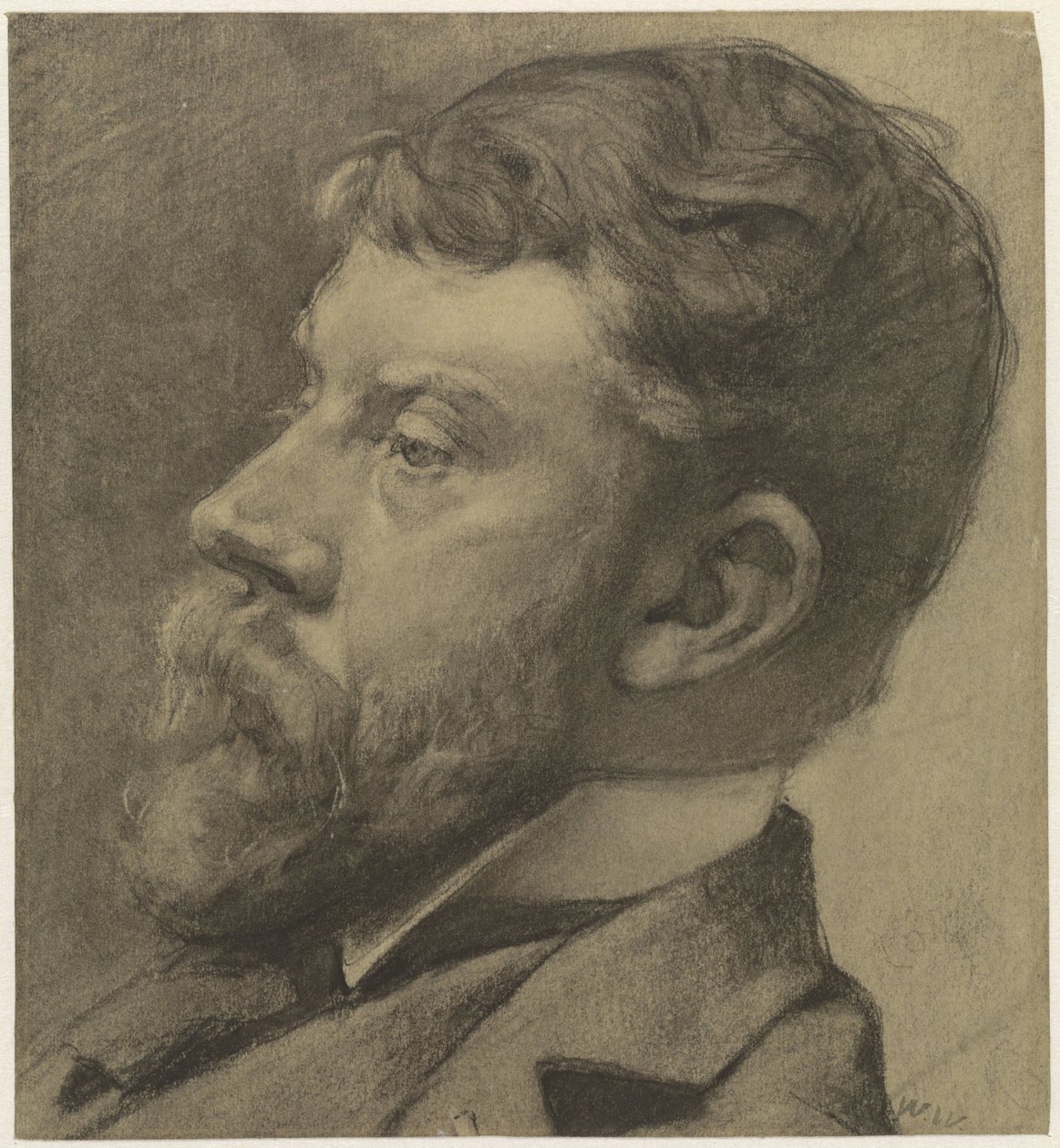 Portrait of George Hendrik Breitner by Willem Witsen