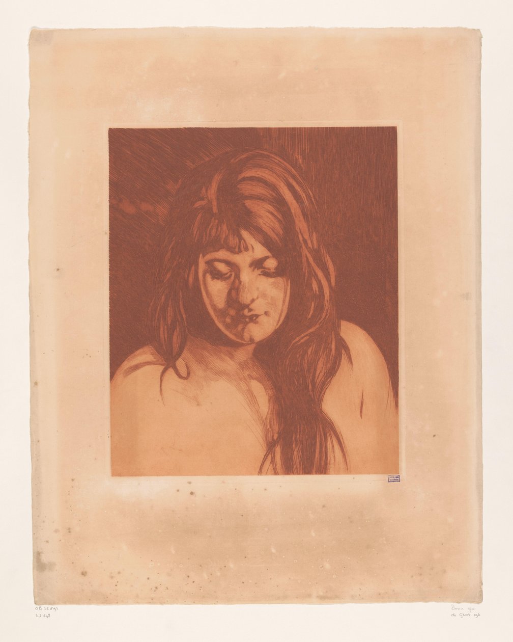 Portrait of an Unknown Woman by Willem Arnoldus Witsen