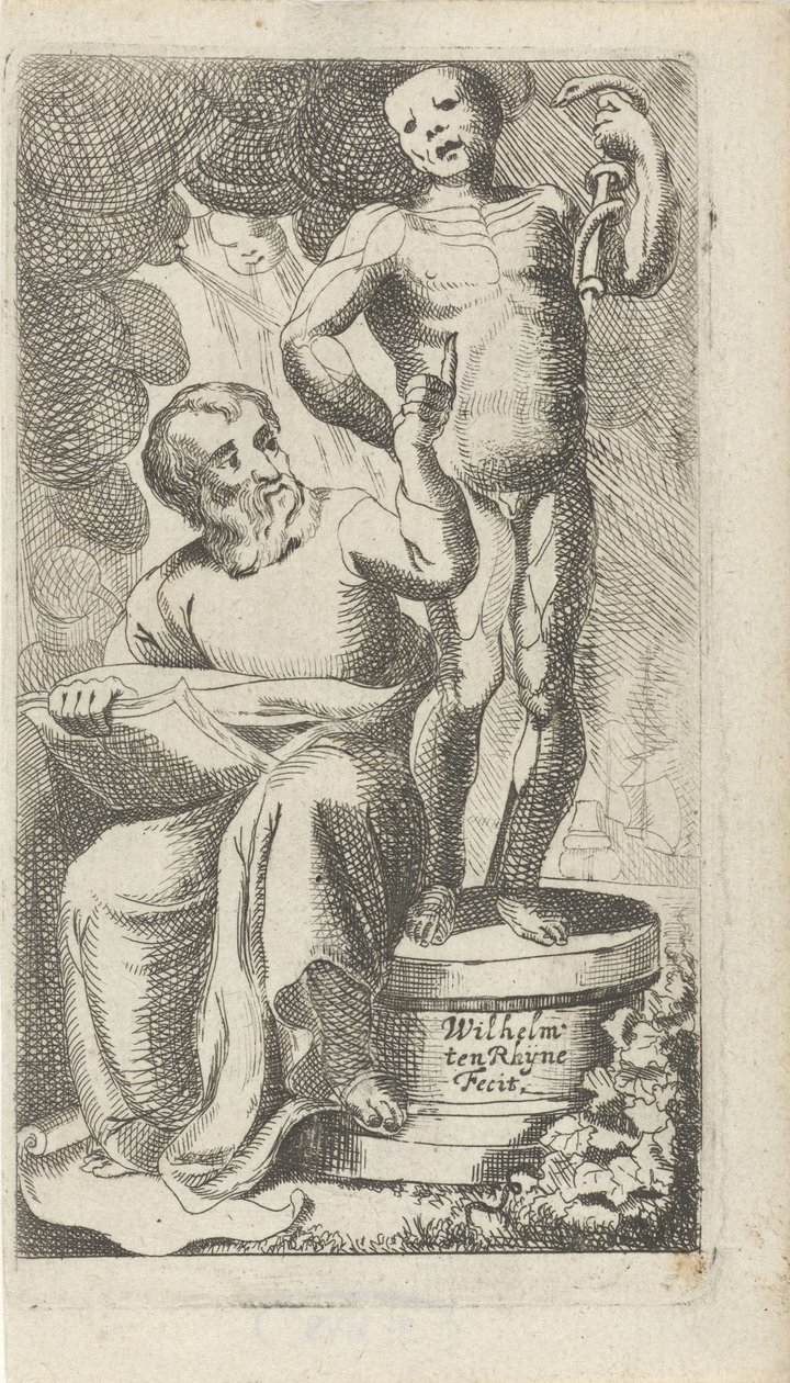 Illustration for the Title Page of the Book 