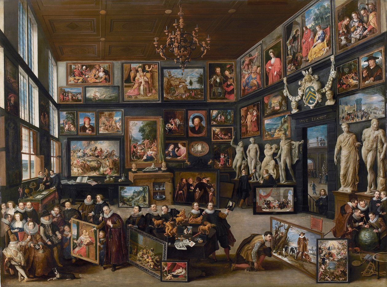 The Gallery of Cornelis van der Geest, 1628 by Willem van Haecht
