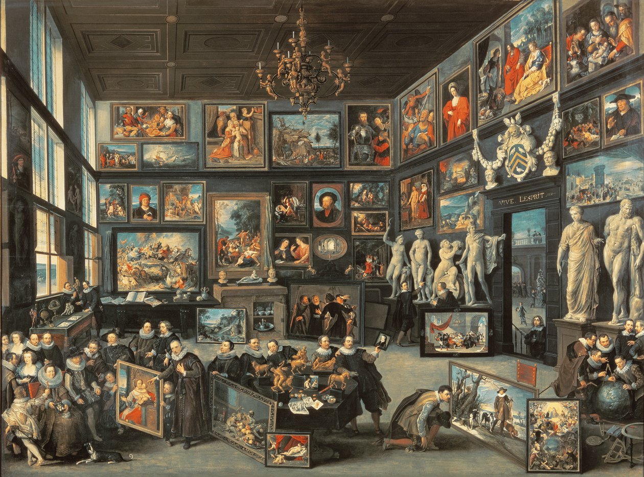 The Gallery of Cornelis van der Geest by Willem van II Haecht