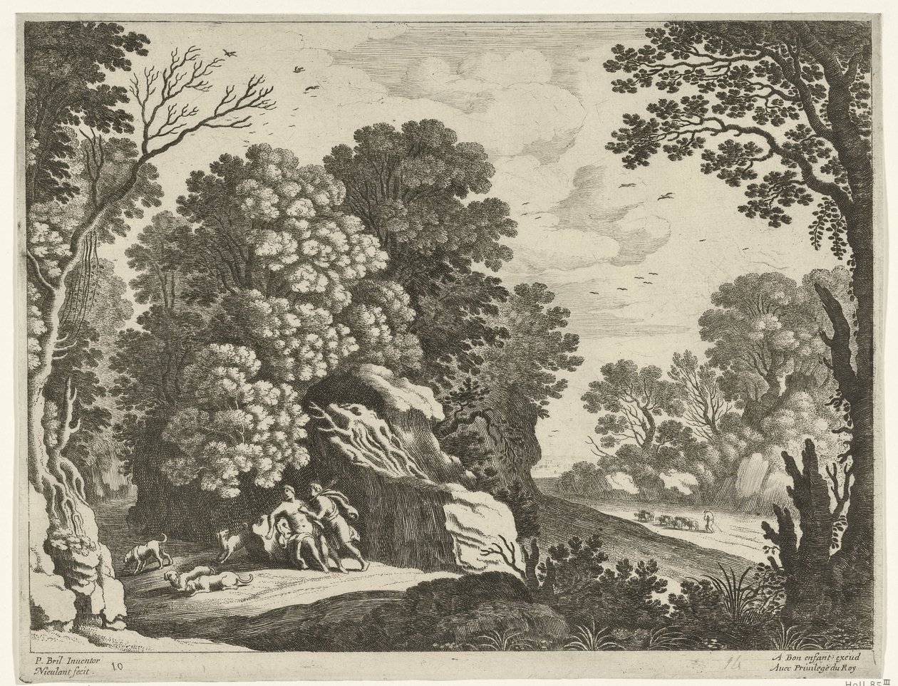 Cephalus and Procris (Italian Landscapes) by Willem van Nieulandt (II)