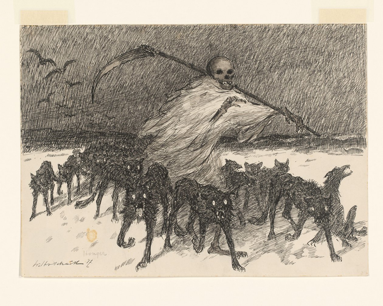 Hunger by Willem van Schaik (signed by artist)
