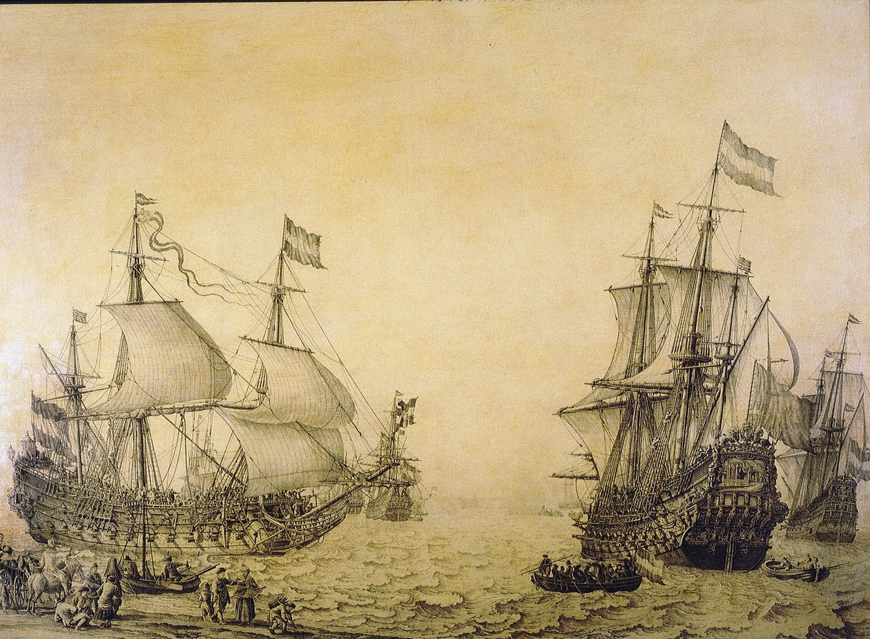 The Dutch ship 