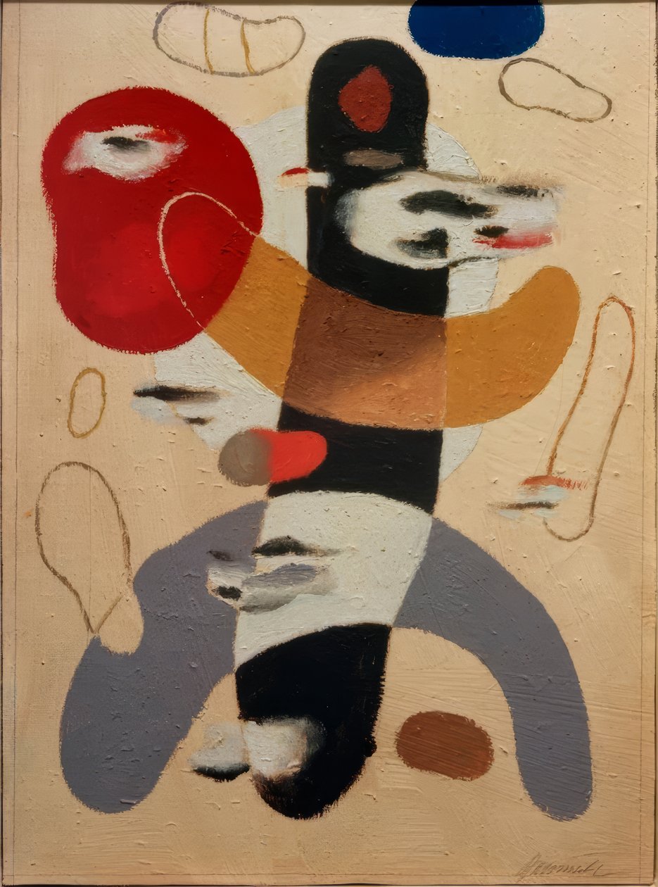 Little Flame by Willi Baumeister