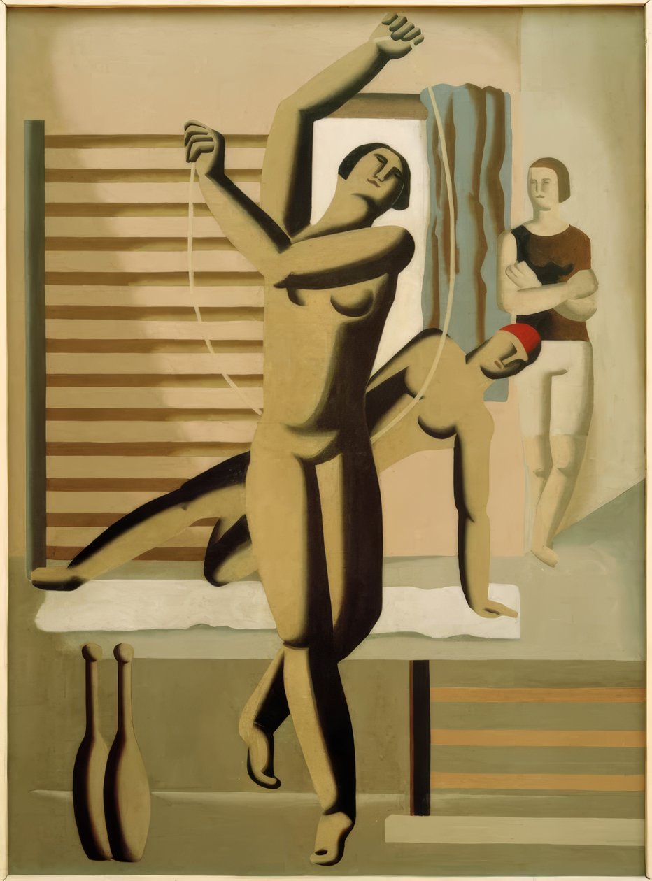 Rope Skipper by Willi Baumeister