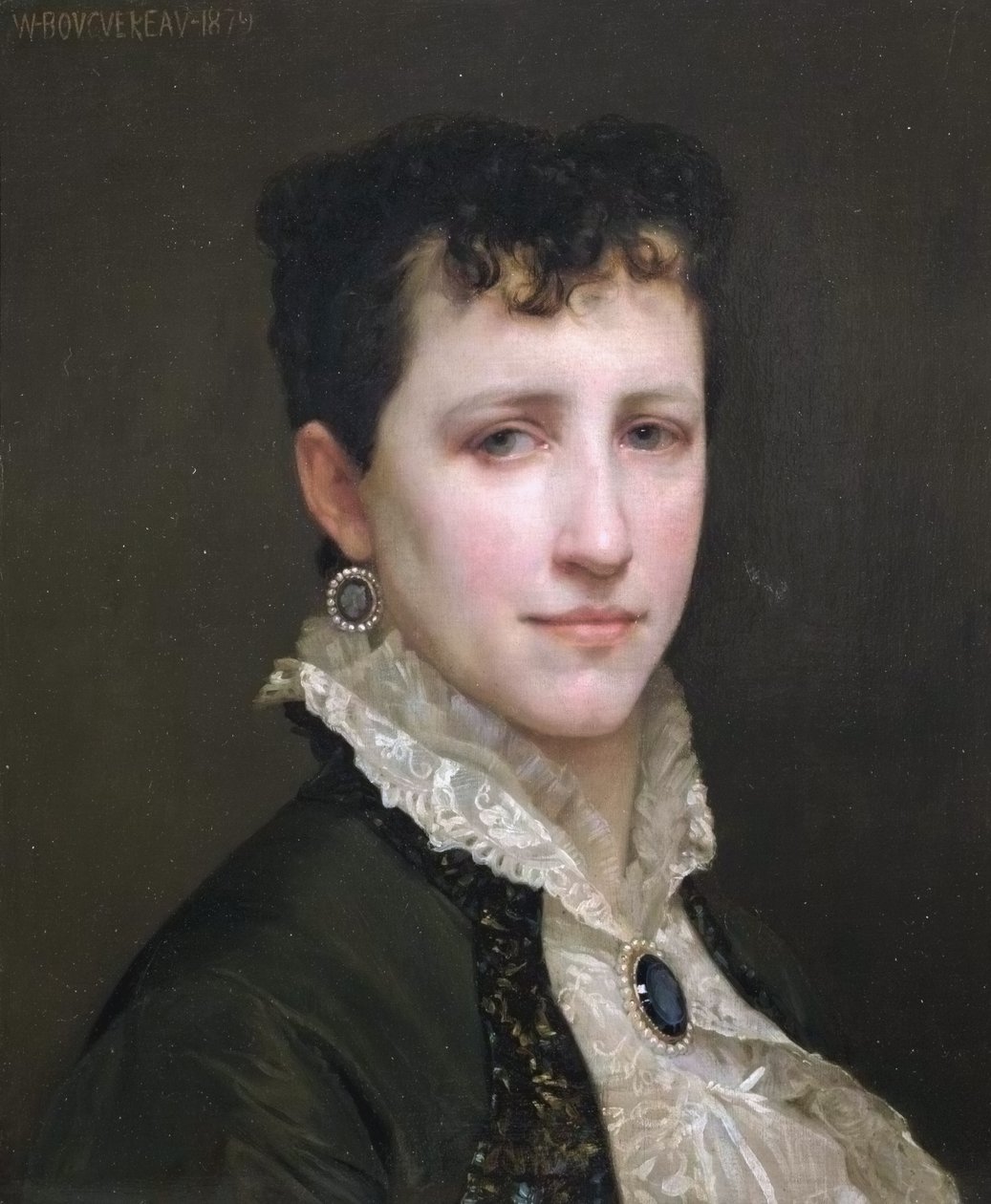 Portrait of Mademoiselle Elizabeth Gardner by William-Adolphe Bouguereau