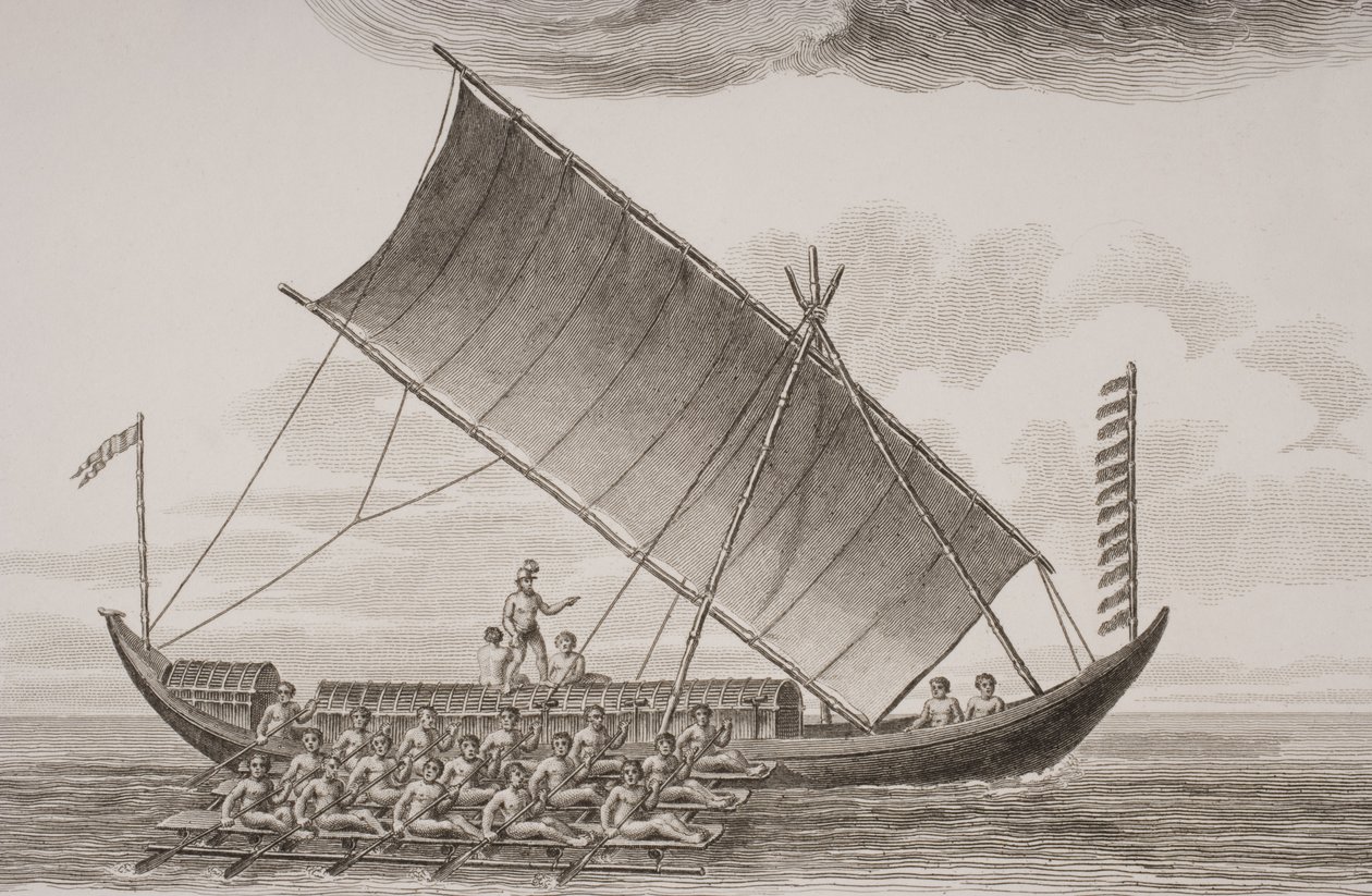 A caracore from Borneo, engraved by Thomas Milton, 1820 by William Anderson