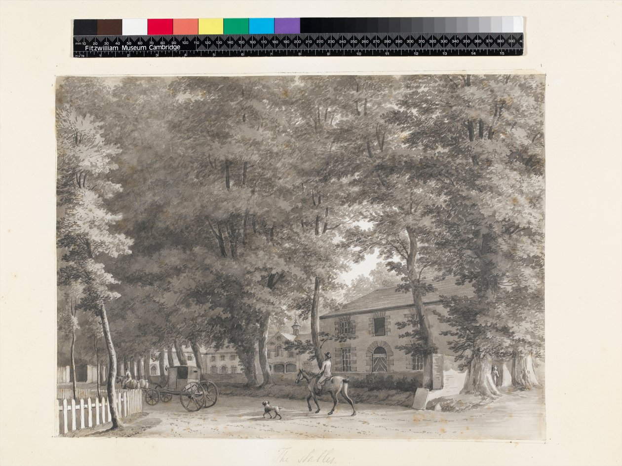 View of the Stables on Lord Fitzwilliam