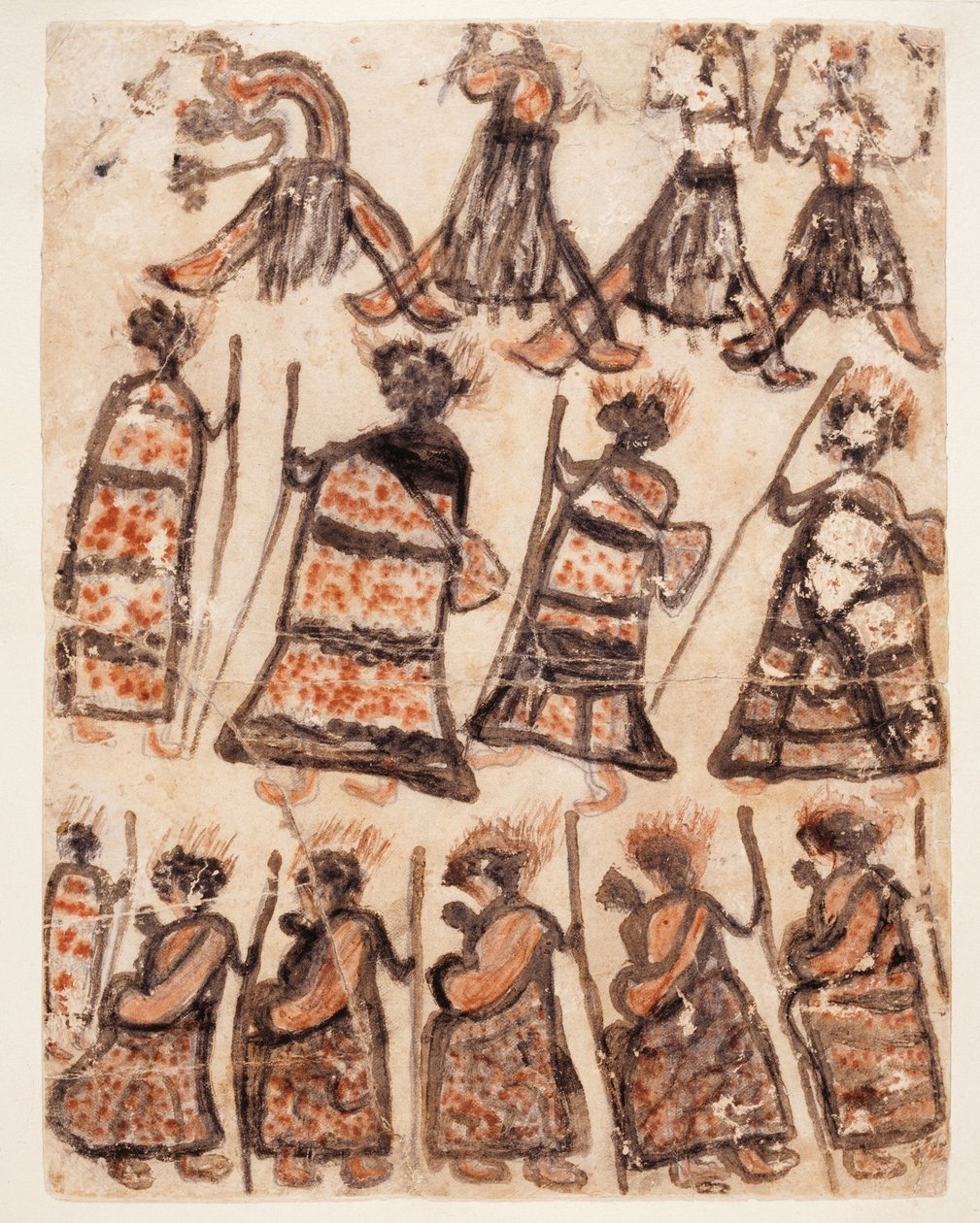 Wurundjeri People by William Barak