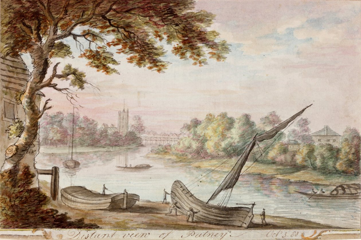 Distant View of Putney by William Beilby