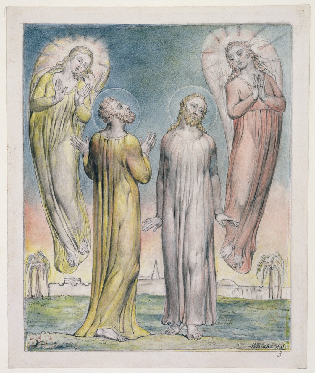 Andrew, Simon Peter Searching for Christ, illustration from 