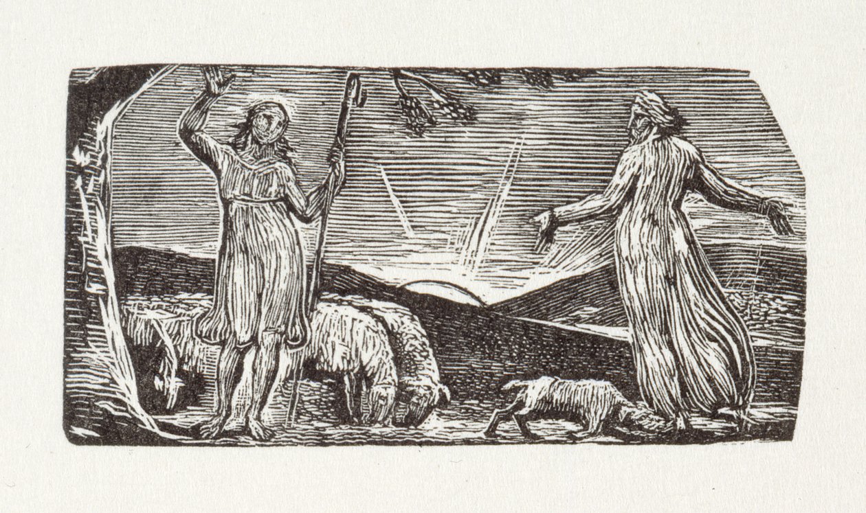 Each Creature, Thenot, to his task is born by William Blake