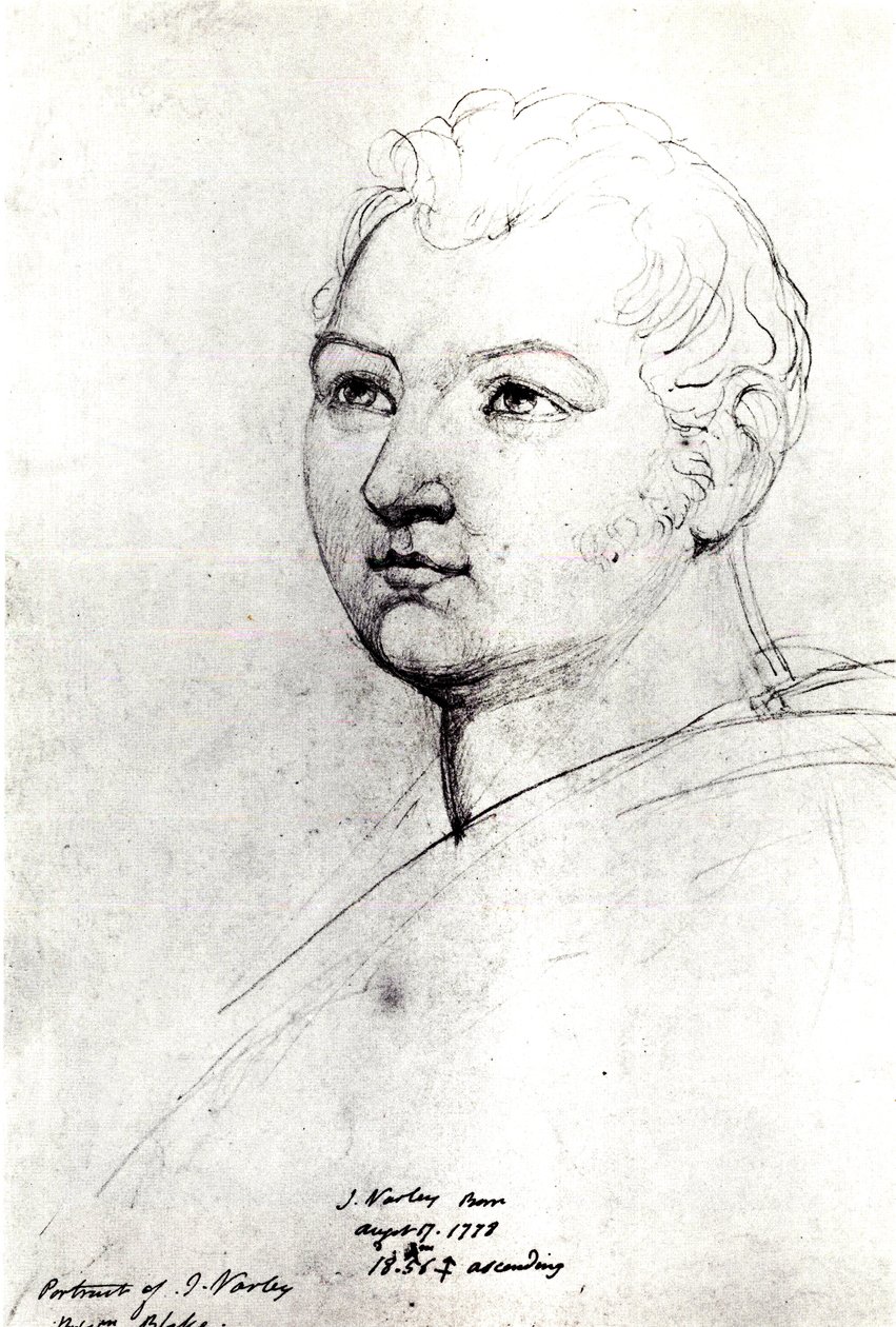 Portrait of John Varley by William Blake