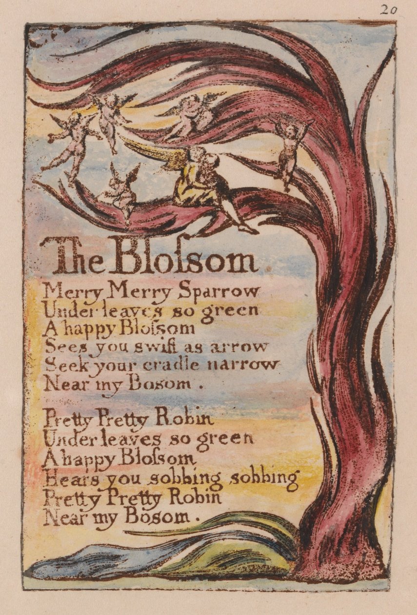 Songs of Innocence and of Experience, Plate 20 by William Blake