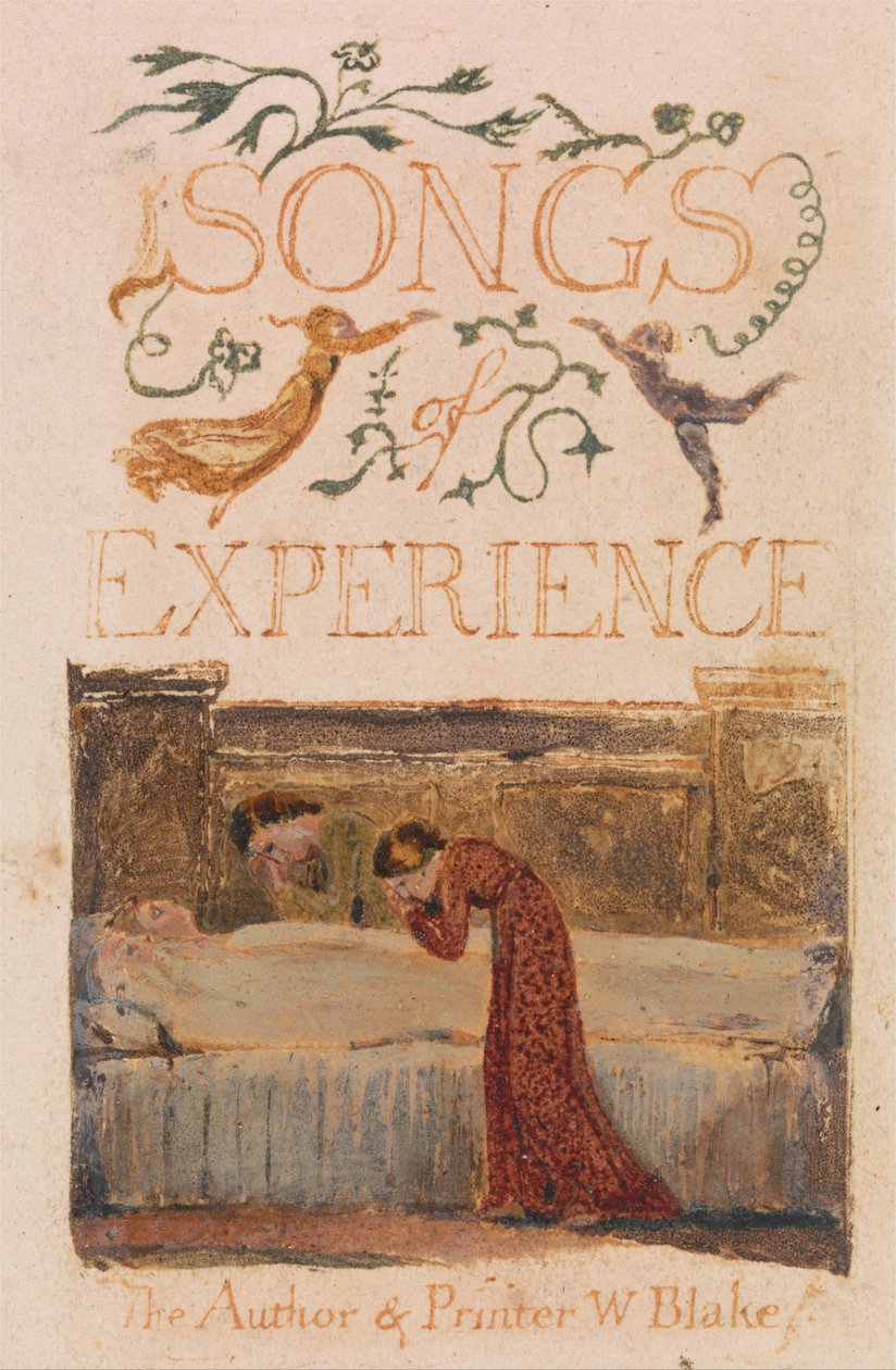 Songs of Innocence and of Experience, Plate 33, Experience Title Page (Bentley 29) by William Blake