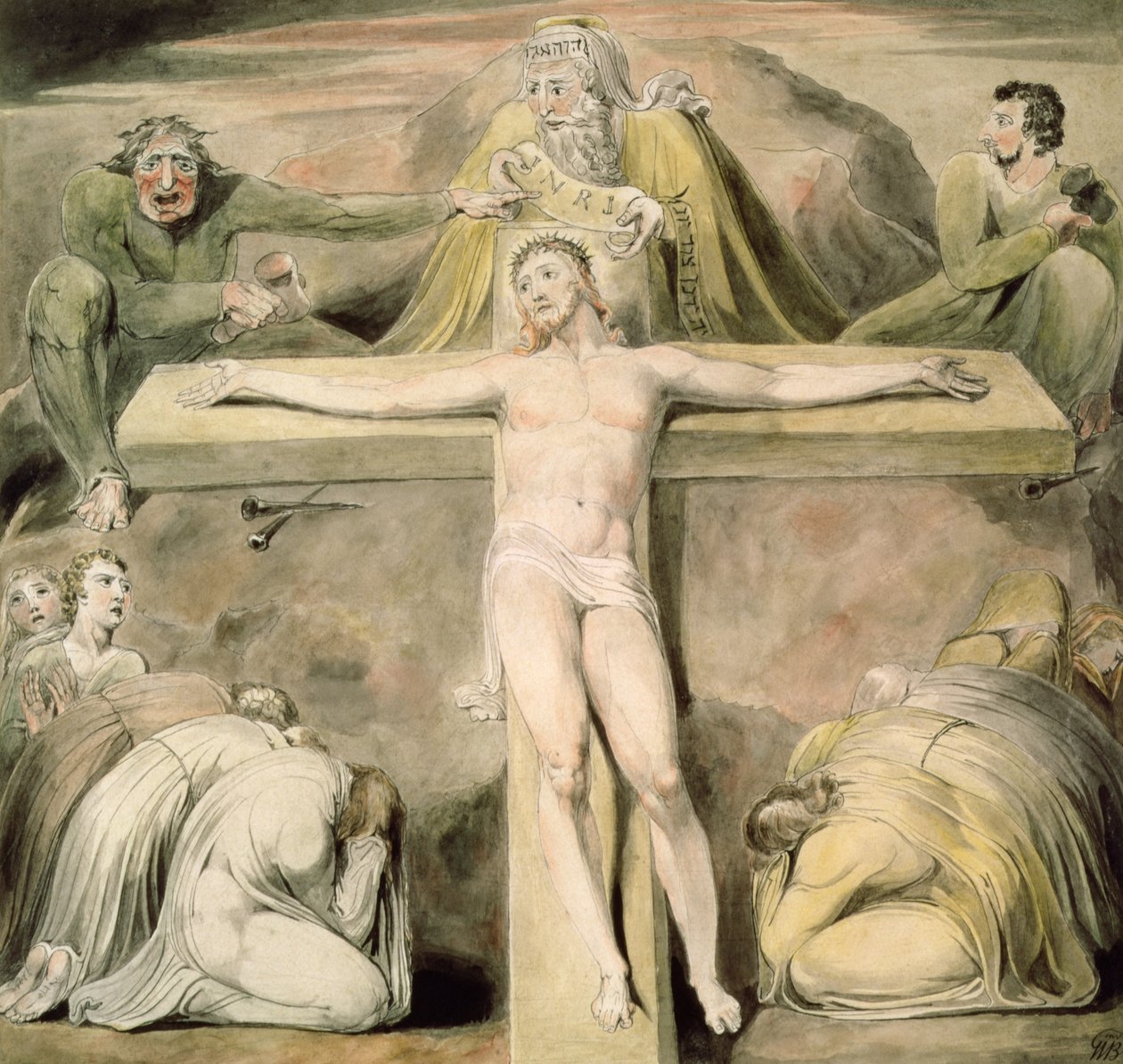 The Crucifixion by William Blake