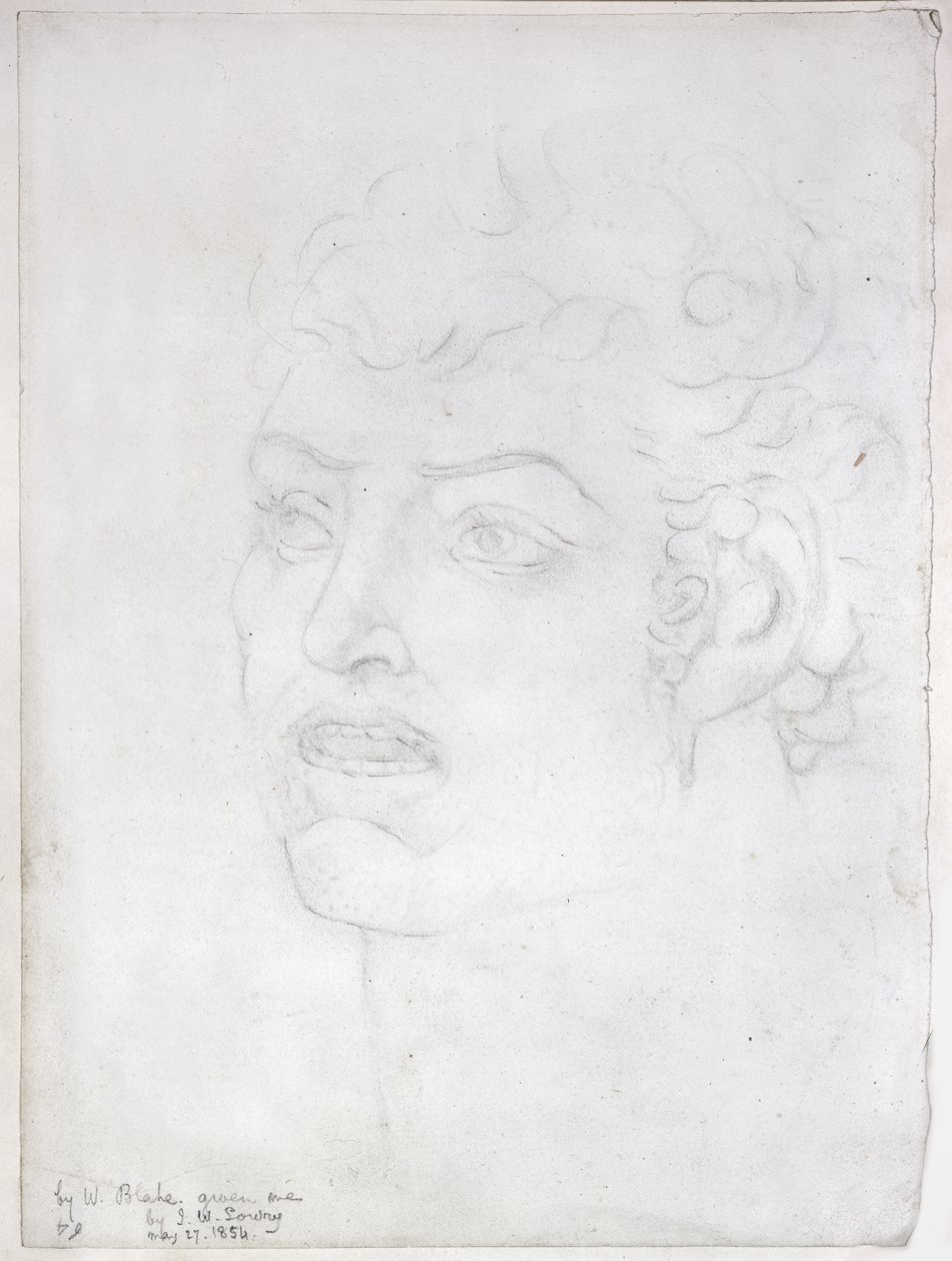 Visionary Head, 1820 by William Blake