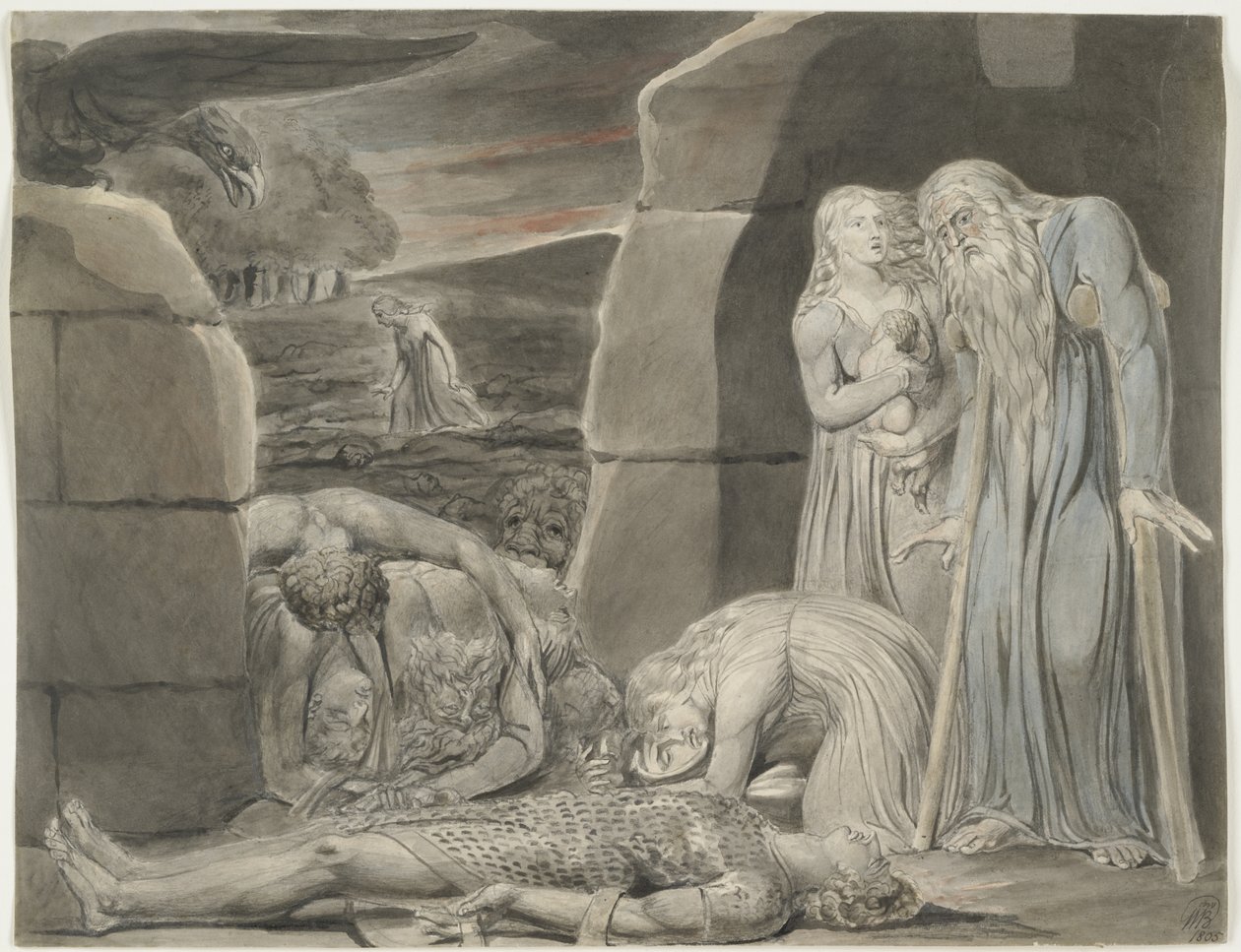 War, 1805 by William Blake