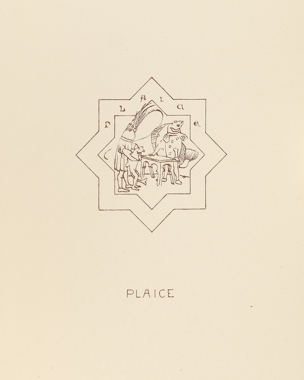 Plaice, 1878 by William Burges
